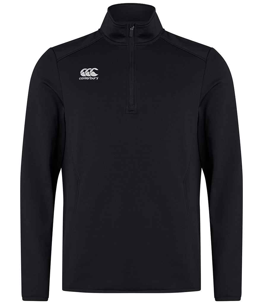 CN267 Canterbury Club Zip Neck Mid Layer Training Top