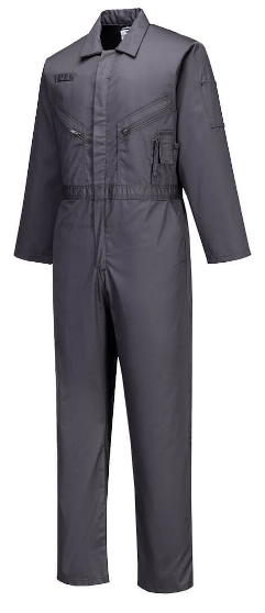 Coleg Meirion Dwyfor - Construction C813 Coverall - Grey with Embroidery (£25.85 inc VAT)