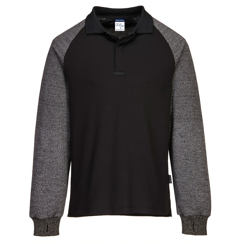 CR15 Polo Shirt with Cut Resistant Sleeves