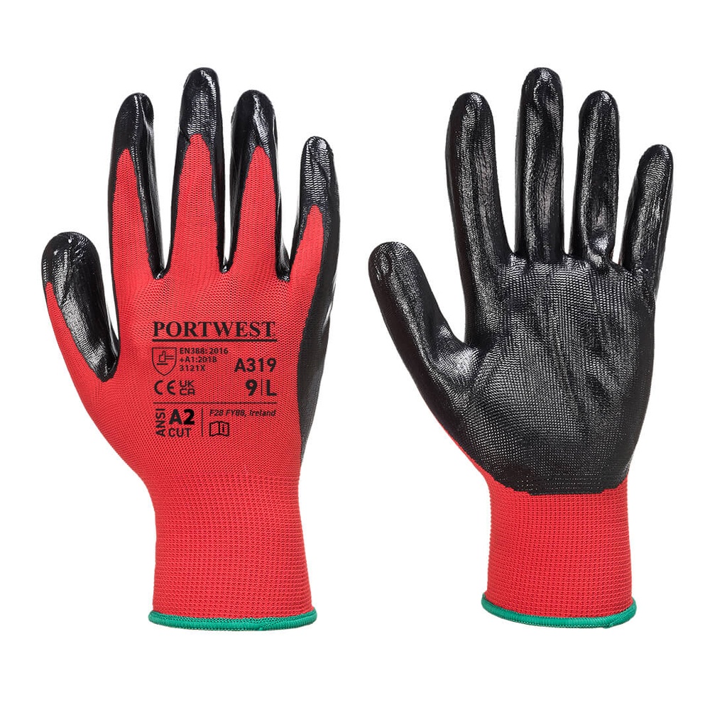 A319 Flexo Grip Nitrile Glove (Retail Pack)