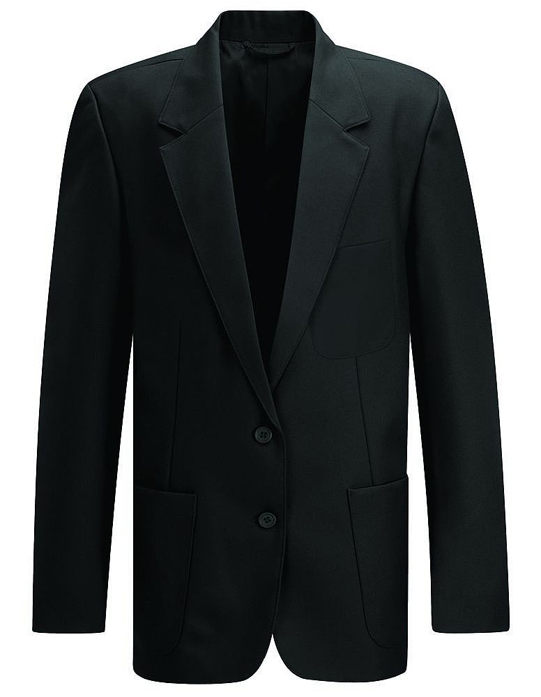 (Fitted 1UJ) Black Ziggys Blazer (Girls)  (38″- 52″)(£47.08 INC VAT)