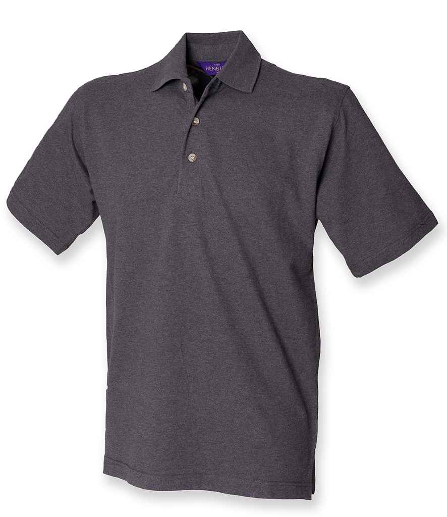 H100 Henbury Classic Heavy Cotton Piqué Polo Shirt