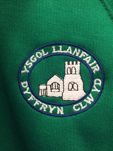 Ysgol Llanfair Book Bag QD51 (Navy) Inc Embroidery