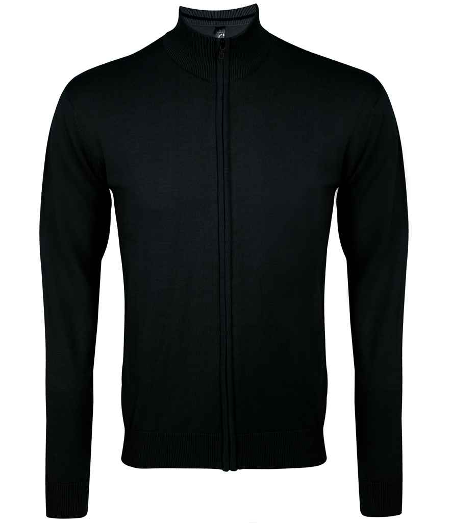 10548 SOL'S Gordon Full Zip Cotton Acrylic Cardigan
