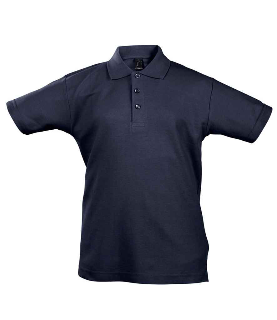 11344 SOL'S Kids Summer II Cotton Piqué Polo Shirt