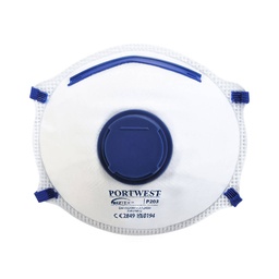 [P203WHR] P203 FFP2 Valved Dolomite Respirator