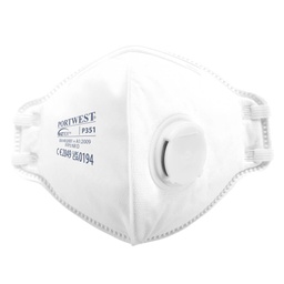 [P351WHR] P351 FFP3 Valved Dolomite Fold Flat Respirator