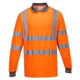 S271 Long Sleeved Cotton Comfort Polo