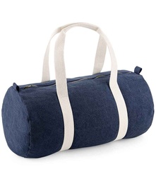 BG646 BagBase Denim Barrel Bag