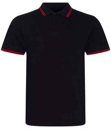 JP003 AWDis Stretch Tipped Piqué Polo Shirt