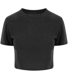 JT006 AWDis Ladies Tri-Blend Cropped T-Shirt
