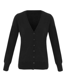 PR402 Premier Ladies Essential Acrylic V Neck Cardigan