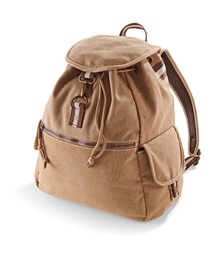 QD612 Quadra Vintage Canvas Backpack