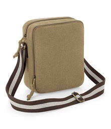 QD614 Quadra Vintage Canvas Mini Reporter