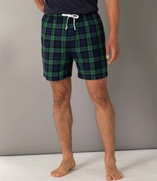 SF82 SF Men Tartan Lounge Shorts