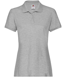 SS89 Fruit of the Loom Lady-Fit Premium Cotton Piqué Polo Shirt