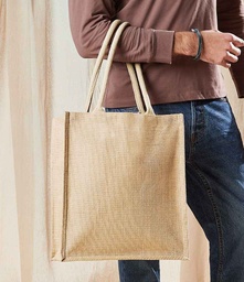 [W409 NAT ONE] W409 Westford Mill Jute Boutique Shopper