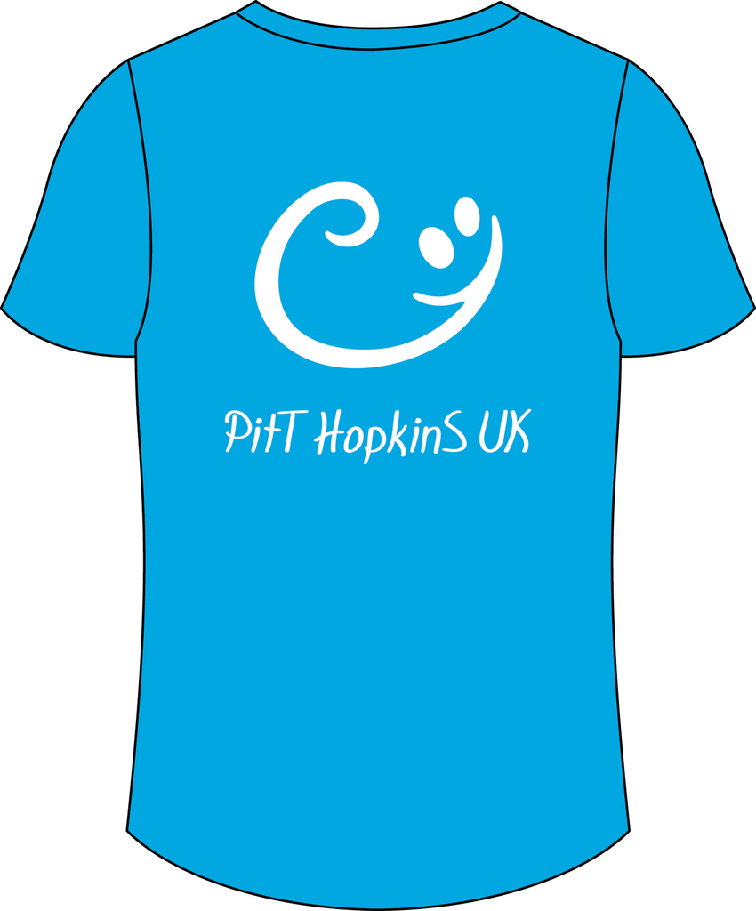 PitT Hopkins Adults GD01 T-Shirt with Printed Chest & Back Logo  (£12.30 inc VAT)