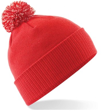 Stand North Wales - BB450B Kid's Bobble Beanie with English Logo