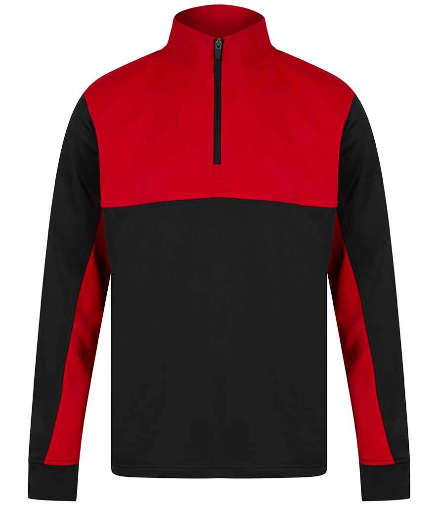 LV875 Finden and Hales Kids 1/4 Zip Tracksuit Top