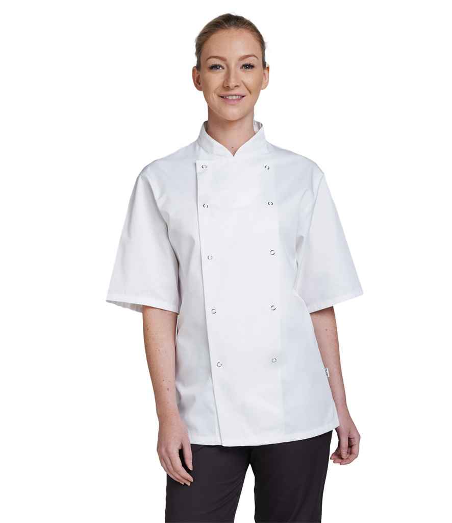 AF002 Dennys Short Sleeve Chef's Jacket