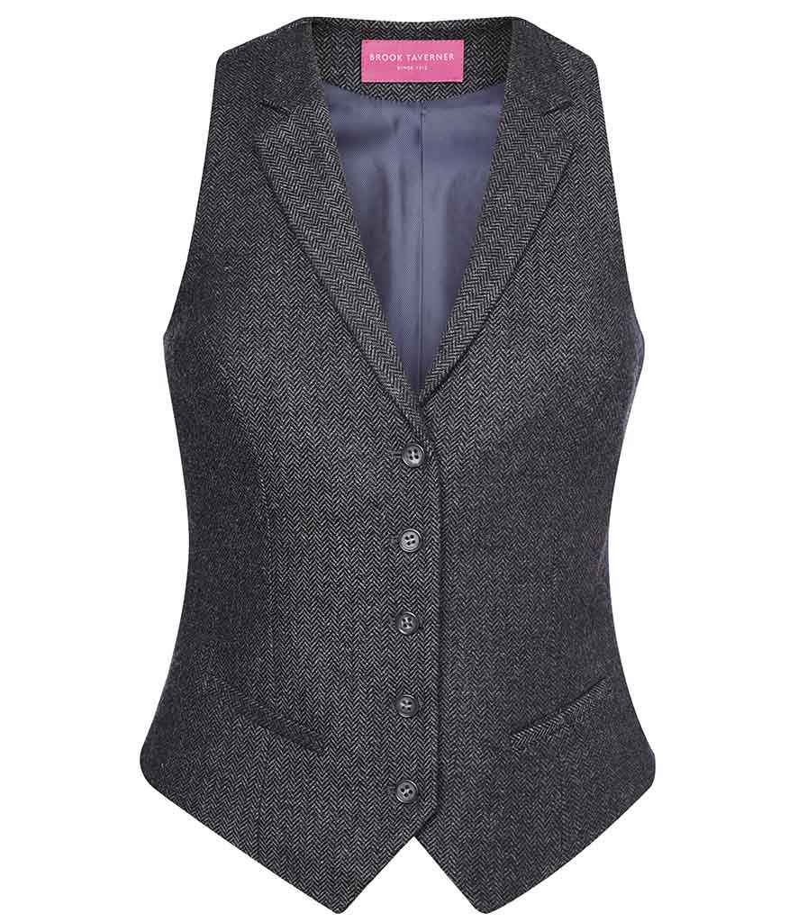 BK521 Brook Taverner Ladies Nashville Waistcoat