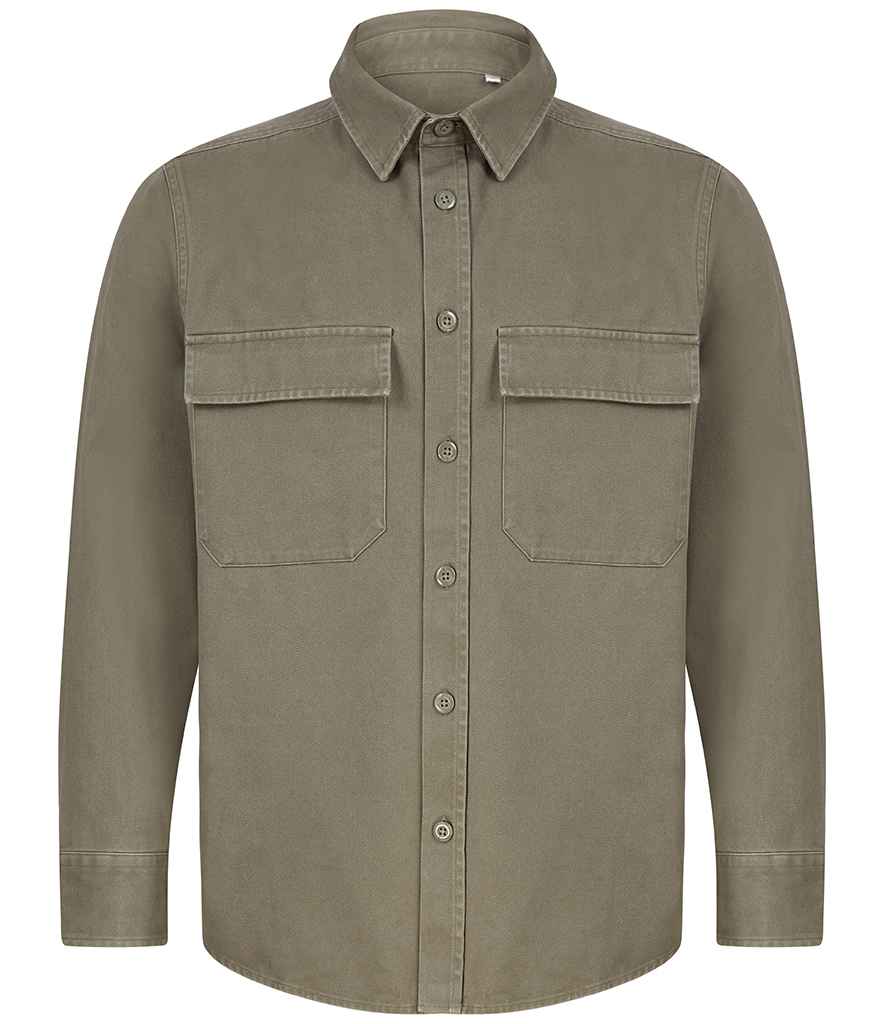 FR054 Front Row Drill Overshirt