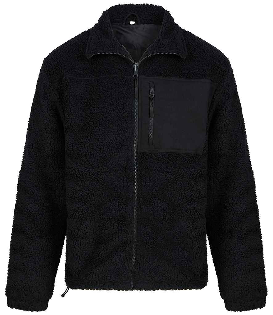 FR854 Front Row Recycled Sherpa Fleece Jacket