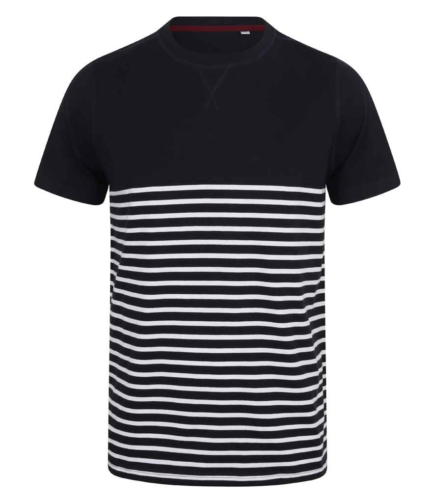 FR135 Front Row Unisex Breton Striped T-Shirt