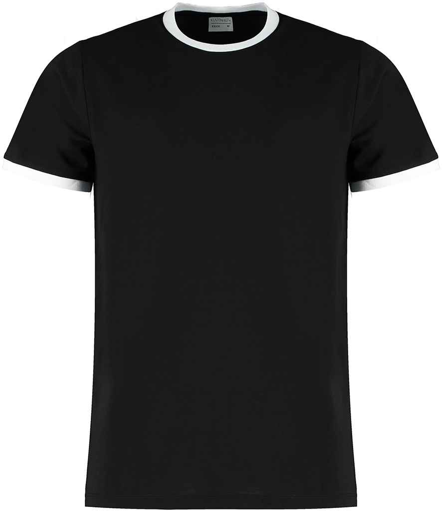 K508 Kustom Kit Fashion Fit Ringer T-Shirt