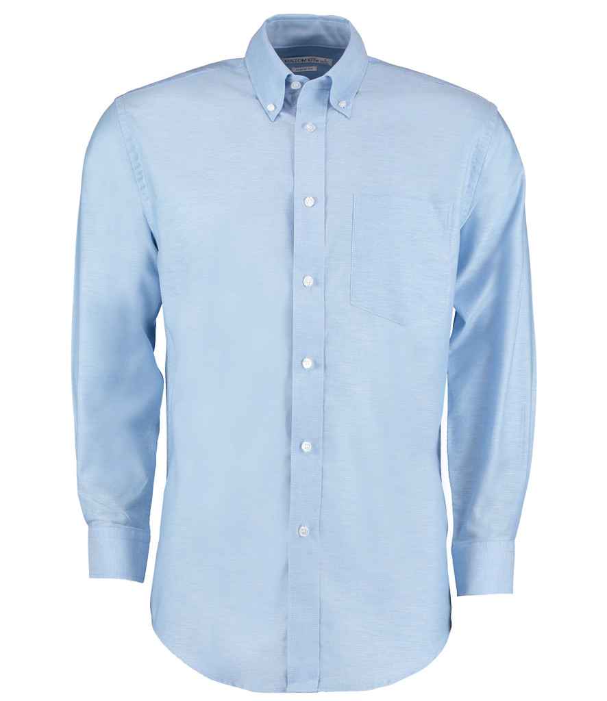 K351 Kustom Kit Long Sleeve Classic Fit Workwear Oxford Shirt