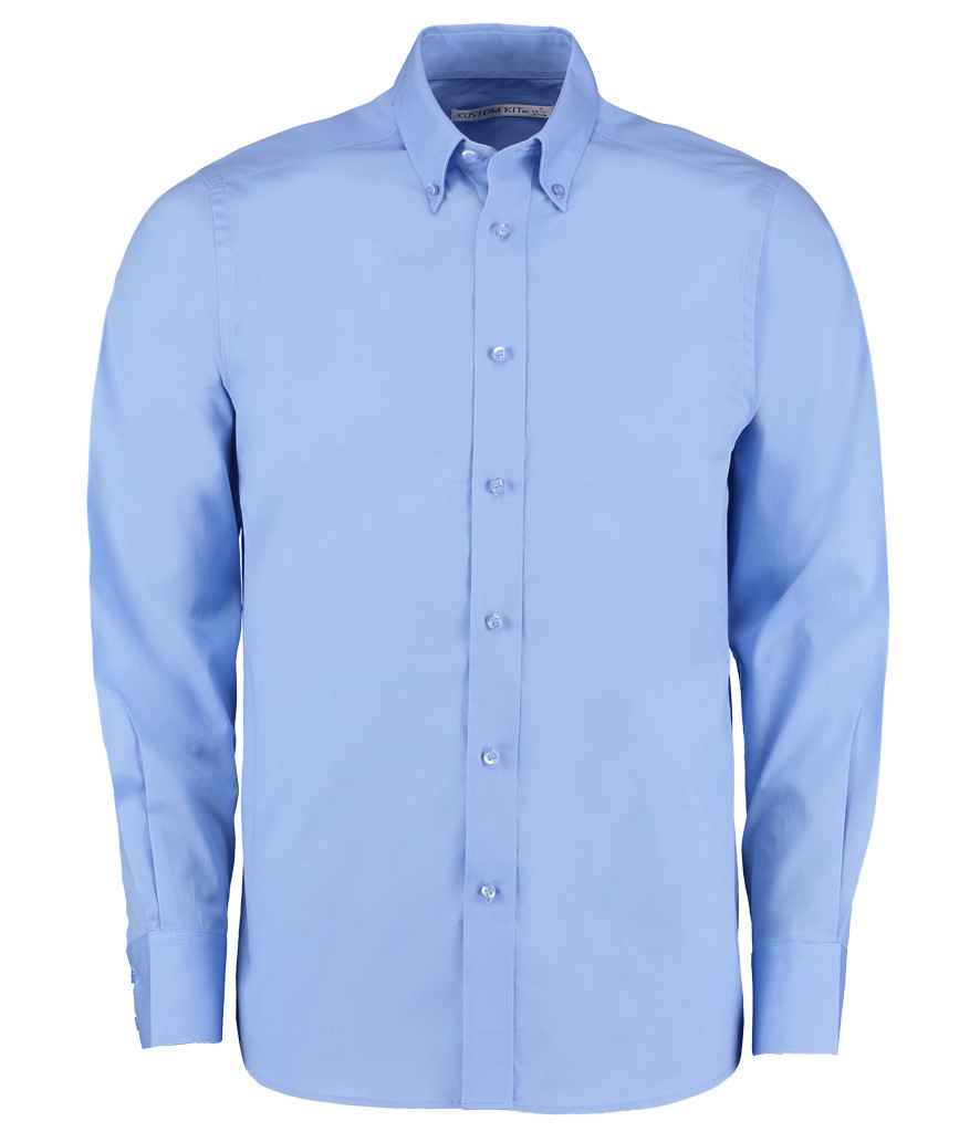K386 Kustom Kit Long Sleeve Tailored City Business Shirt