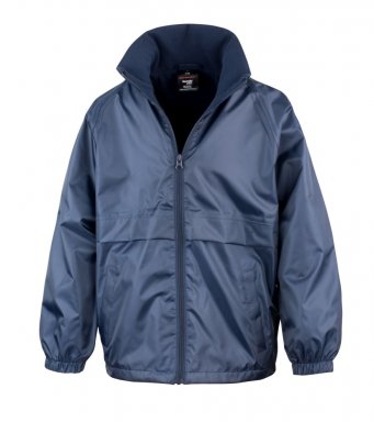 Ysgol Plas Brondyffryn Navy Micro Fleece Lined Jacket RS203M Sml – 3XL