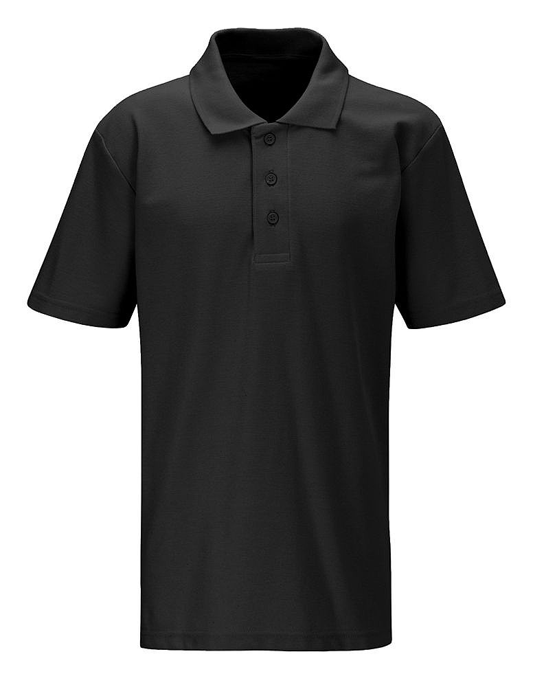 Ysgol Plas Brondyffryn 6th Form Black Polo Shirt 3PC