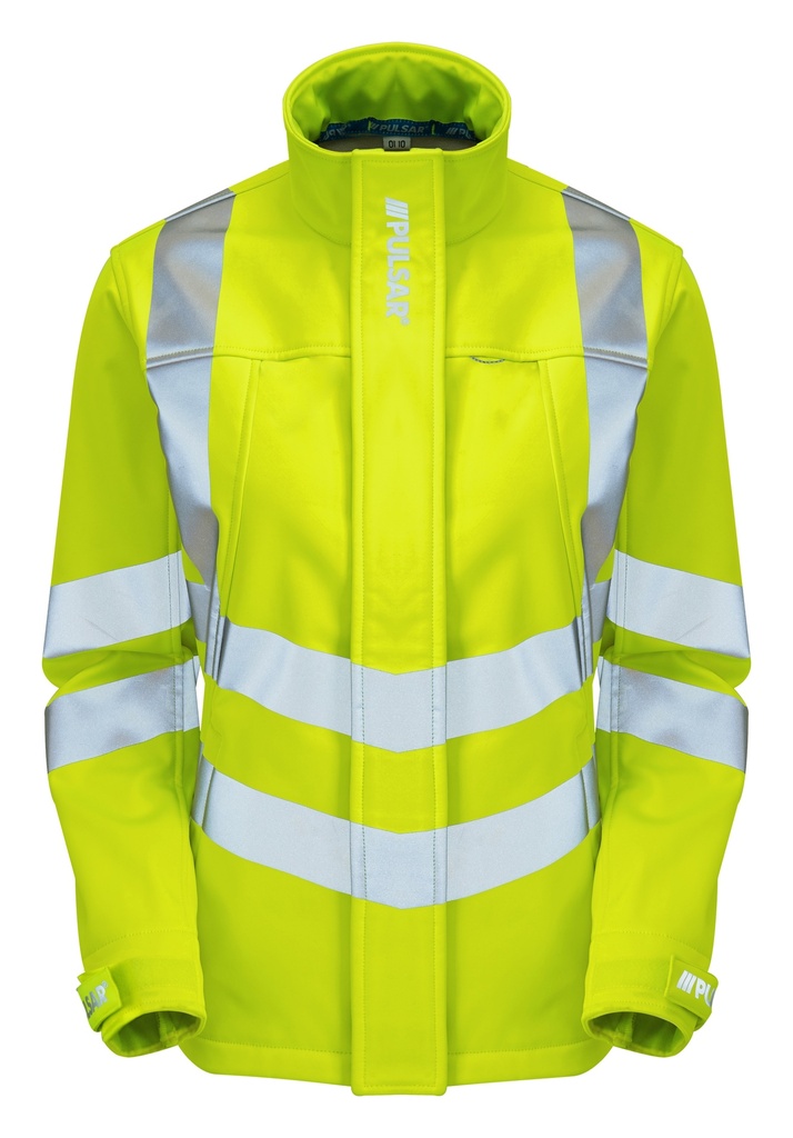 PULSAR® Ladies Hi-Vis Soft Shell Jacket