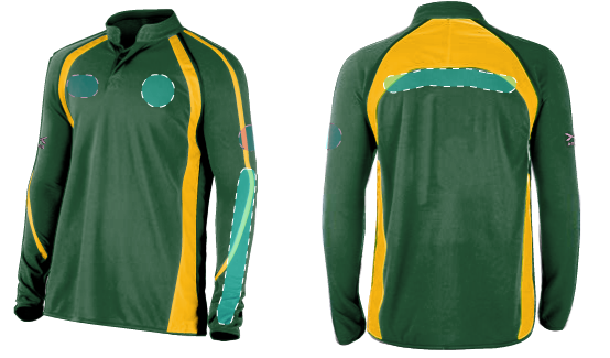 Brynhyfryd Winter Bottle Green/Amber Reversible Top – Junior