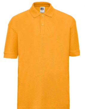 Ysgol Twm o'r Nant Polo Shirt Gold 539B