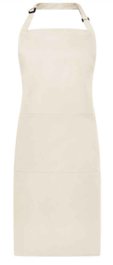 BR501 Brand Lab Adjustable Bib Pocket Apron