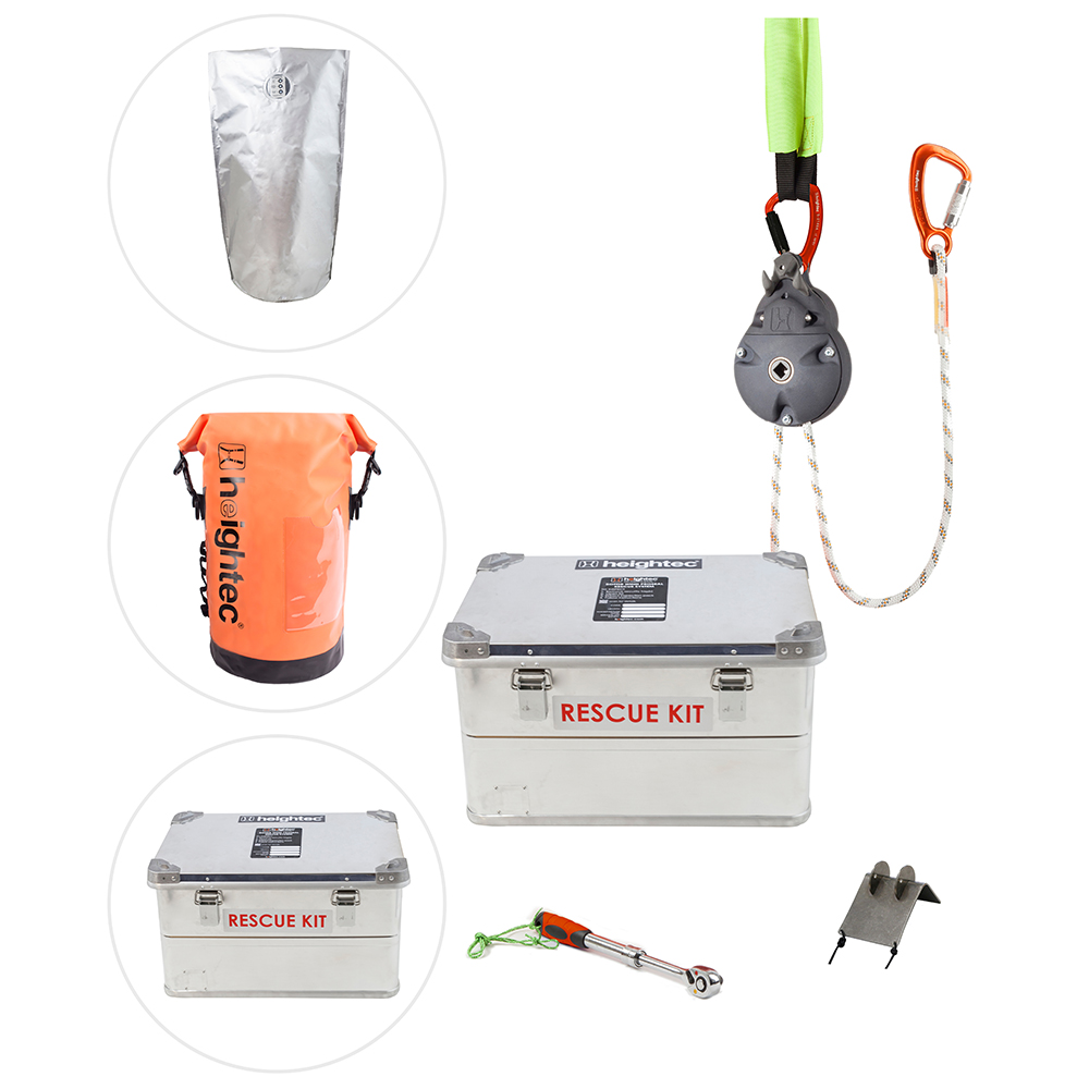 RescuePack ROTOR WTG 60m, ProSeal 10Y, Case