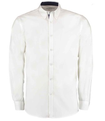 KK190 Kustom Kit Premium L/S Tailored Oxford Shirt