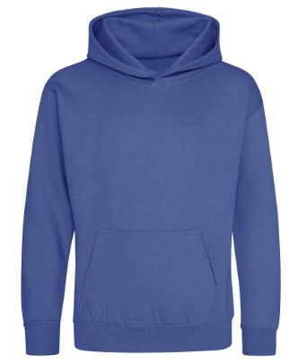 Ysgol Bryn Clwyd Hoodie (JH001B, Royal Blue) with Logo