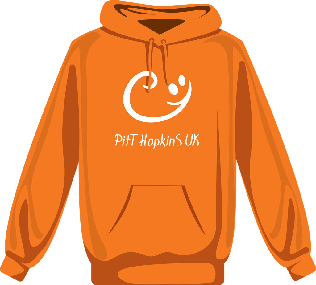 PitT Hopkins Kids GD57B Hoodie with Large Printed Front Logo