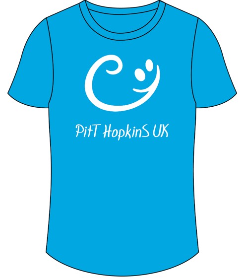 PitT Hopkins Adults GD01 T-Shirt with Large Printed Front Logo  (£8.70 inc VAT)