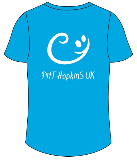 PitT Hopkins Adults GD01 T-Shirt with Large Printed Back Logo  (£8.70 inc VAT)