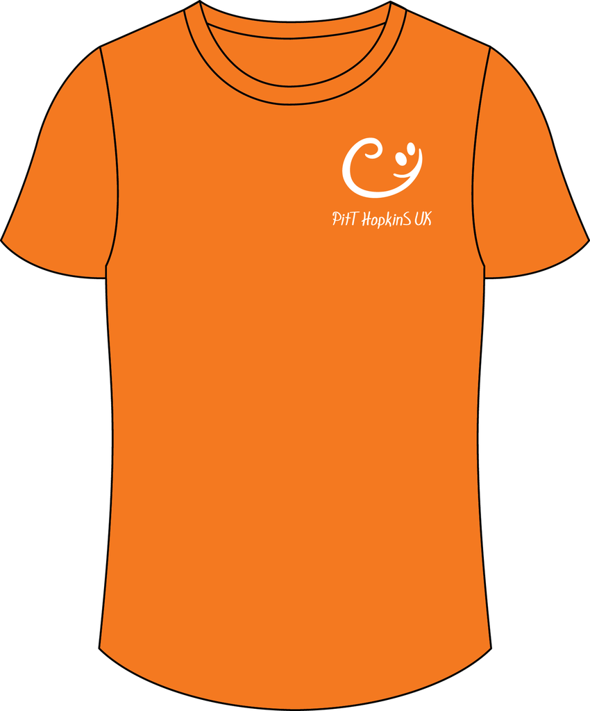 PitT Hopkins Kids GD01B T-Shirt with Chest Logo