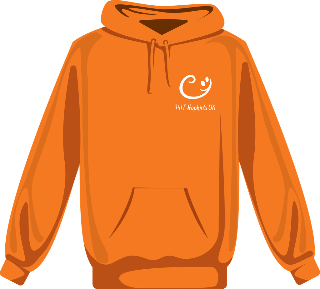 PitT HopkinS Kids GD57B Hoodie with Printed Chest & Back Logo and Embroidered Sleeve Logo