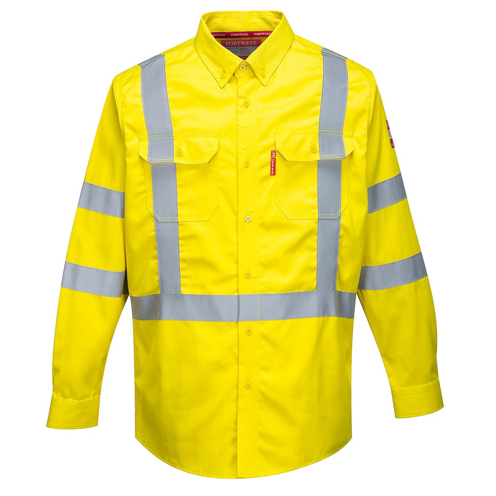 FR95 Bizflame 88/12 FR Hi-Vis Shirt