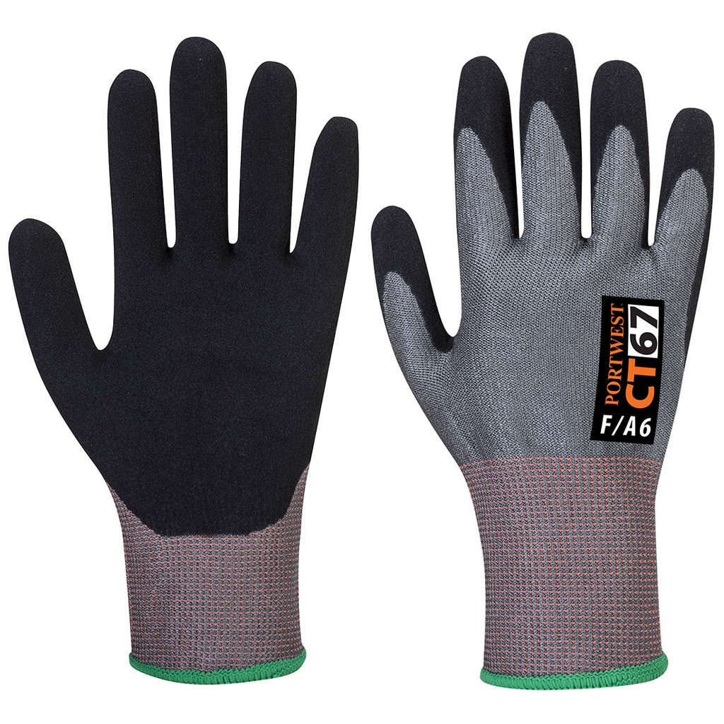 CT AHR13 Nitrile Foam Cut Glove