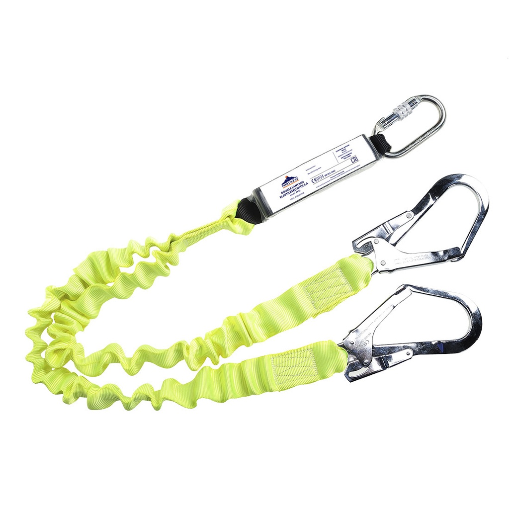 FP52 Double Elasticated Lanyard With Shock Absorber