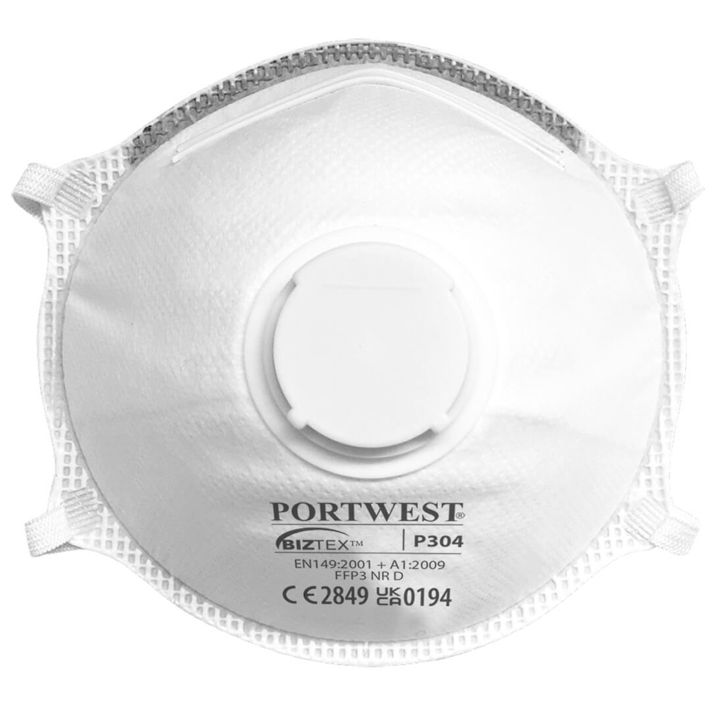 P304 FFP3 Valved Dolomite Light Cup Respirator